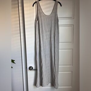 Lunya Linen Silk Crinkle Dress